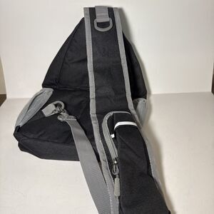 ZOMAKE Sling Bag for Women Men:Small Crossbody Small, Black(new)